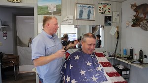 6.2K views · 189 reactions | Sheriff Rudy Flores has his head shaved and raises $700 for Freddy Nino and family this morning. | Palestine Herald-Press | Facebook