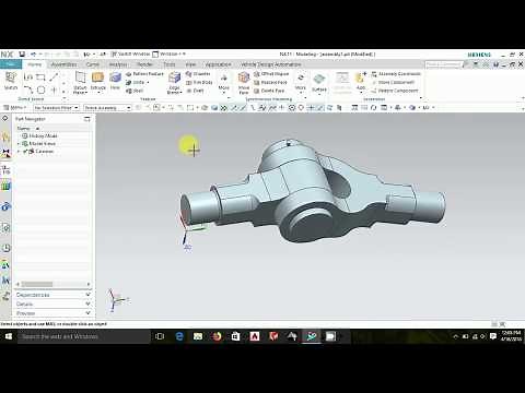 NX 11.0 | Assembly of Knuckle joint in NX Unigraphics | Siemens Nx Tutorials