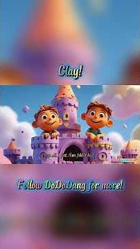 🎨 Squishy Clay Fun! Playful Poem & Nursery Rhyme for Kids – Shapes, Colors & Creativity