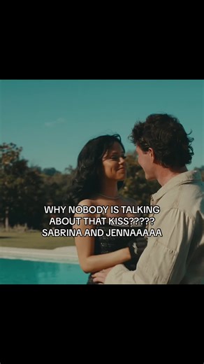 Sabrina Carpenter and Jenna Ortega Kissing Scene in New Music Video