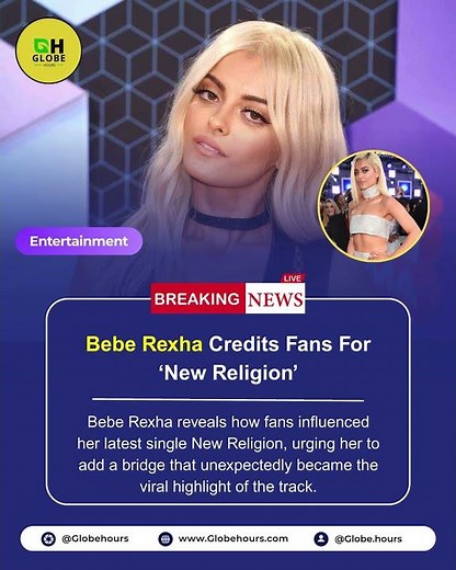 Bebe Rexha Credits Fans For ‘New Religion’