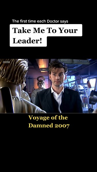 I don't think 11th 12th or 13th ever said this unfortunately, but please someone tell me if I'm wrong and I can post those scenes as well. Also the 1st and 2nd might have said it but I don't know when #drwho #doctorwhotiktok #doctorwho #tenthdoctor #10thdoctor #tardis #fourthdoctor #fifthdoctor #ninthdoctor #aliensoflondon #faceofevil#voyageofthedamned