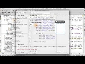 Create New Activity - Developing Android Apps