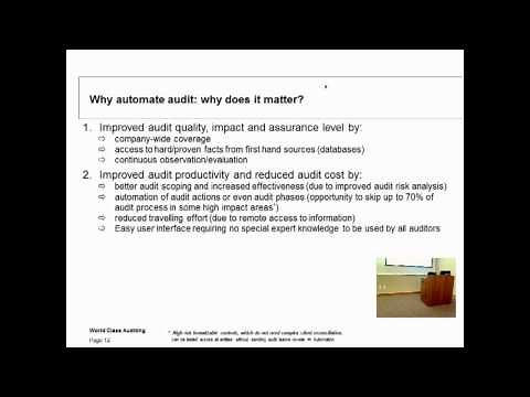 Continuous Auditing/Monitoring and Their Roles in Improving the Current Audit Process