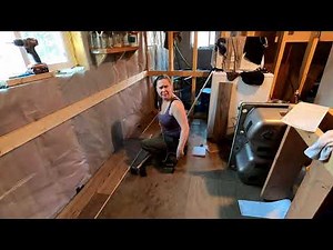 Alaska off grid cabin | Flooring