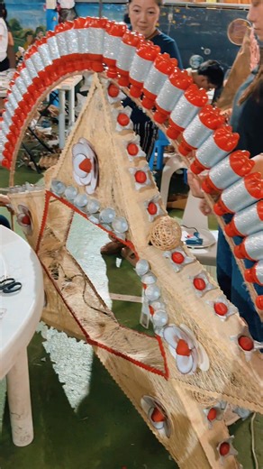 HIGH SCHOOL DEPARTMENT Our Parol is more than just a Christmas —it is a symbol of light, hope, and unity that reflects the very heart of Filipino culture. Each material we used carries a special meaning that represents the values and character of the Filipino people: our strength, creativity, love, and care for both community and nature. On a bright morning at around eight o’clock, our group gathered inside the SMAIC gymnasium to participate in the much-anticipated Parol Making Contest. Everyone