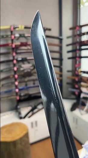 You Can See the Pattern... But It's Black." The Obsidian Edge Katana