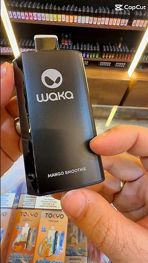 Unboxing WAKA EDGY 30k puff mango smoothie