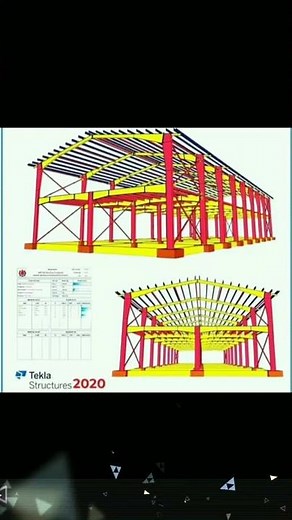Tekla Structures Design 2 | Steel Structure Commercial Building | Civil Engineer Akash Gupta