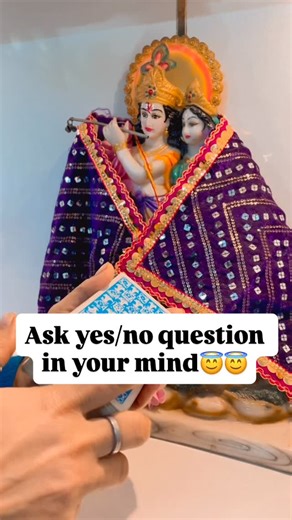 Shalini Soni on Instagram: "Ask yes/no question in your mind😇😇 #jaimatadi #blessed #blessed #tarotcards #archangels"