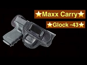 Glock 43 | Cardini Leather IWB Tuckable Holster