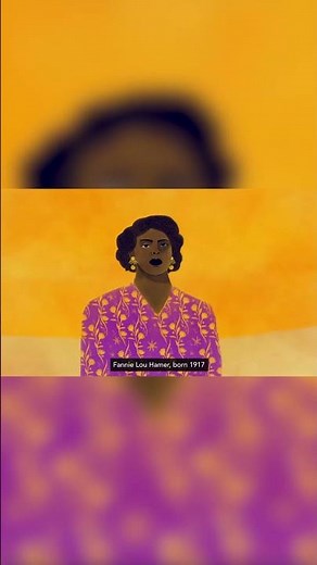 Fannie Lou Hamer’s fight for freedom 🎤🔥 #BlackHistoryMonth #Shorts