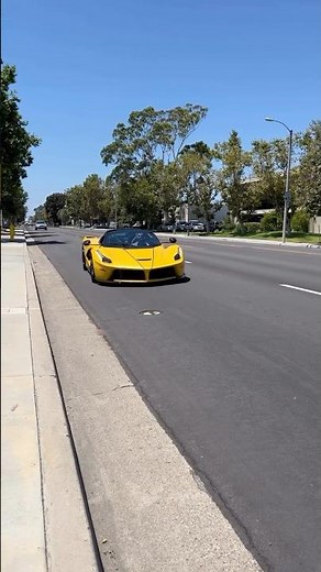 Ferrari LaFerrari as your uber 🤩 #ferrari #laferrari #hypercar #viral #cartok #caraddict