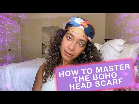 How to Master the Boho Head Scarf
