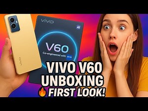 😱 Vivo 60e Unboxing – Shocking Design & Features!