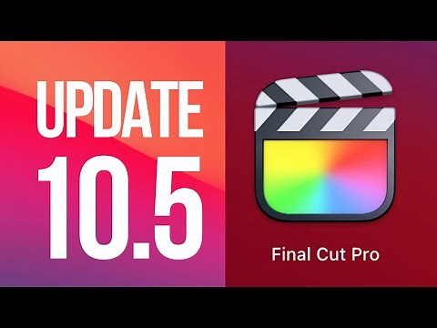 How to Update Final Cut Pro to version 10.5 on Mac