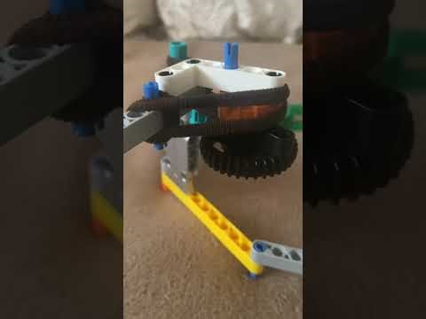 TUTORIAL SPRINGLOCK LEGO TECHNIC SPRINGTRAP FNAF #springtrap #tutorial #lego