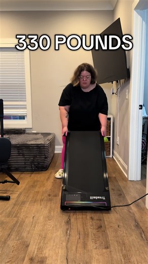 Walking Pad for Plus Size Individuals with 350 Pound Limit