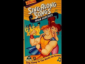 Digitized opening to Disney's SingAlong Songs from Hercules (UK VHS 1997)