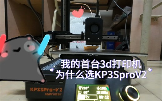 我的首台3d打印机，为什么选择了启庞KP3SproV2？小白选购、安装经验分享