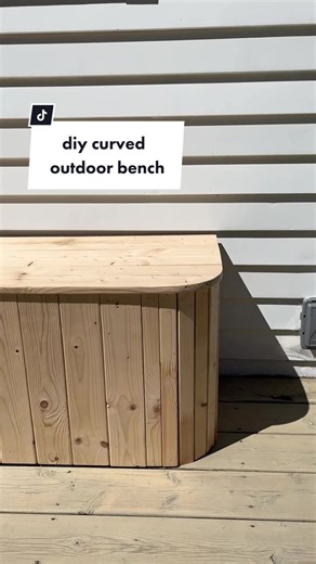 DIY Curved Outdoor Bench Tutorial