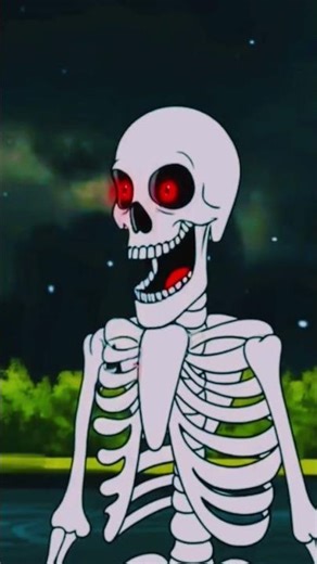 कंकाल भूत का नाच। kankal bhoot ka Nach naach। #cartoon #kankal #horrorstory #viralshorts