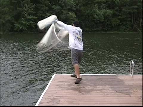 EASIEST Cast net instructions!NO TEETH! How to throw as castnet. OldSchool Method FAST! Secret.