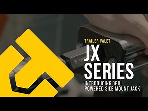 Introducing the NEW Trailer Valet JX Drill-Powered Side Mount Jacks