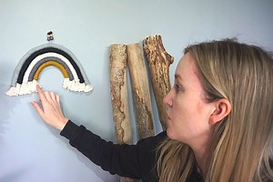 Online A Beginner’s Guide to Macramé: Making a Rainbow Wall Hanging Course · Creative Fabrica