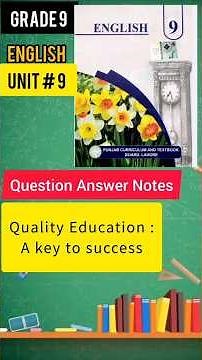 Class 9 English Unit 9 Question Answer Notes | Easy & Short Explanation | New Syllabus 2025-26 📘
