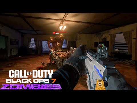 BO7 Farm, But Im Stuck In The HOUSE!! (House Only Challenge Black Ops 7 Zombies)