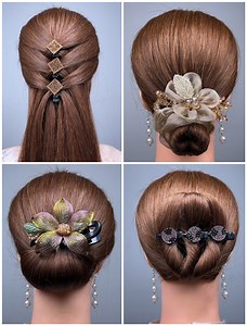3.8M views · 90 reactions | Learn to Make Stylish Hairstyles in Easy Steps | K4 Henna | Facebook