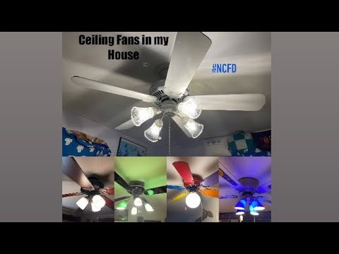 Ceiling Fans in my House Tour NCFD