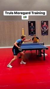 Truls Moregard Training 🇸🇪🏓 #Topspin #Trulsmorgard #highlightsシ゚ #competition #PingPong #卓球 #games #乒乓球 #tabletennis | Chonburi Table Tennis by ปิงปอง Sornanan ชลบุรี