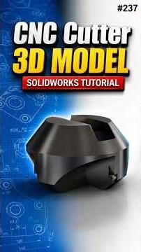 237 CNC Cutter #solidworks @needful3d