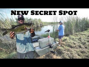 We Find a New Secret Fishing Spot! | Jon Boat Fishing Series