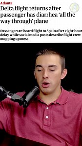 92K views · 621 reactions | Air Flights CANCELLED - DELTA FLIGHT had Diarrhea Disaster #delta #flights #flightscancelled #toilettimetv | Toilet Time TV | Facebook