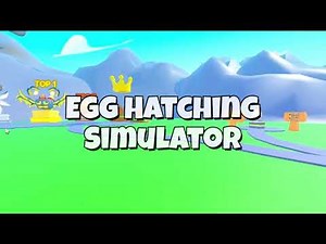 Egg Hatching Simulator! (NEW Roblox Game)