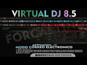 VIRTUAL DJ 2021 LICENCIA MODO CORREO ELECTRONICO
