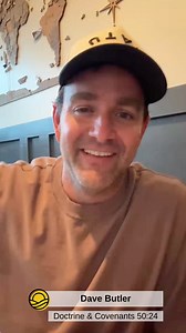 We Believe App on Instagram: "Life has its fair share of storms, trials, and troubles. In the App today, Dave Butler reminds us that God promises light and hope and that things really will be okay. Verse of the Day | Doctrine & Covenants 50:24 @mrdavebutler"