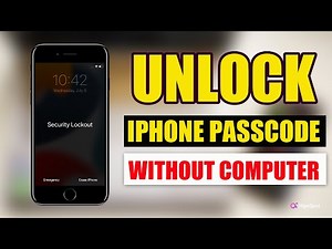 How to Unlock iPhone Passcode without Computer If Forgot