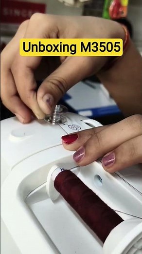 unboxing #singersewingmachine #M3505 #demo #sewing #video #design #newpost #sales #sarvice