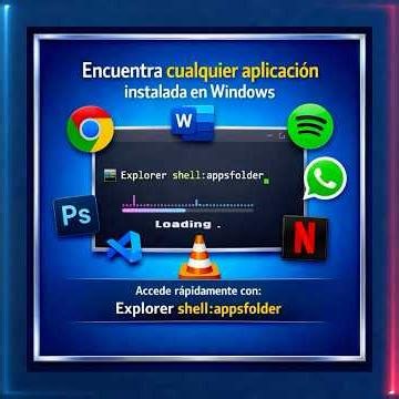 Como Ver Todas las Aplicaciones Instaladas en Windows y Crear Accesos Directos ✅ #software #pc #yt