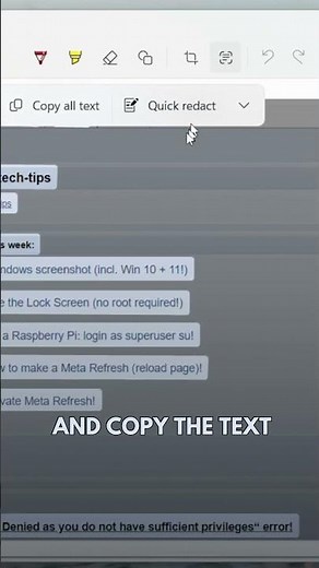 Never Type Text Again! Windows OCR! #ocr #textrecognition