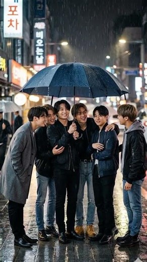 POV: BTS Shared an Umbrella With You ☔😳💜 #romantic #bts #taekooklover #epiphanybts #bangtanpink
