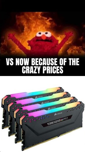 Ram Prices Then Vs Now #shorts #memes