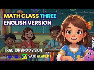 Division and Fraction For Kids! Mini math movies | Sajid Academy #maths #movie #pizza #viral #kids