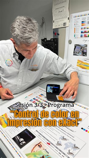 Sesión 3/3 | Programa “Control de color en impresión con eXact”. Las librerías de color no son solo códigos, son precisión en producción. En la sesión 3 exploramos PantoneLIVE, NetProfiler y cómo optimizar trabajos con BestMatch. Ve aquí la explicación completa 👉🏼 https://f.mtr.cool/glywarektz #MedicionDeColor #ControlDeColor #Consistenciadecolor #eXact #xrite #xritemx | ASC Color Consulting