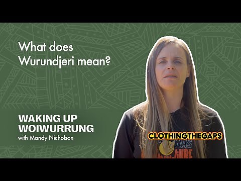 What does Wurundjeri mean?
