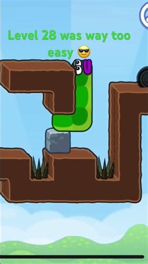 Apple Worm – Easy Level 28 🐛 | Too Simple!